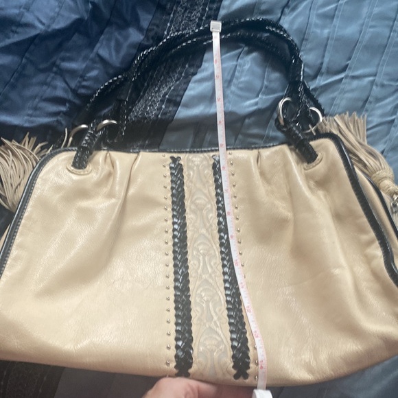 Tan/Crème Pocketbook/Bag/purse - Picture 9 of 11